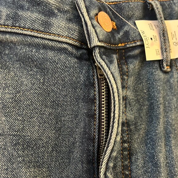 J Crew Curvy Classic Vintage Straight Leg Jeans, 32 (Measurements below) - Picture 4 of 7
